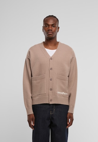 Vestes en maille Another Cotton Lab en beige : devant