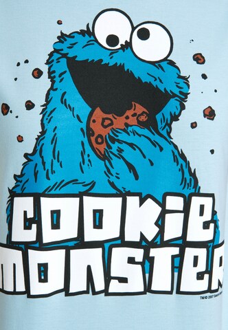 LOGOSHIRT Shirt 'Krümelmonster' in Blue