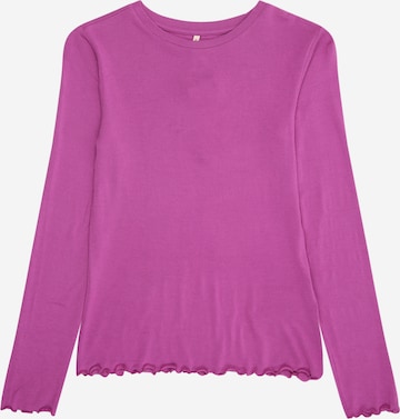 ONLY GIRLS Shirt in Purple: front