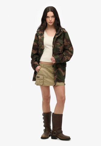 Veste mi-saison Superdry en vert