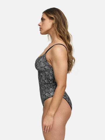 cfab Shapingbody 'Tank Bodysuit Sculpting Shapewear mit Slip' i grå