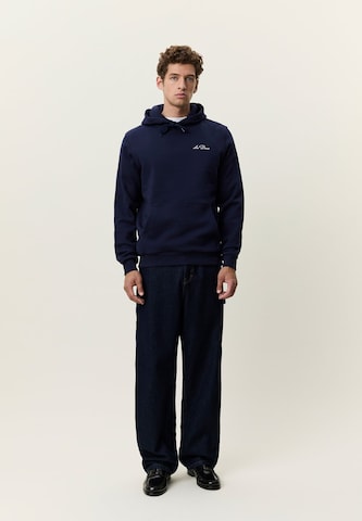 Les Deux Sweatshirt 'Signature' i blå