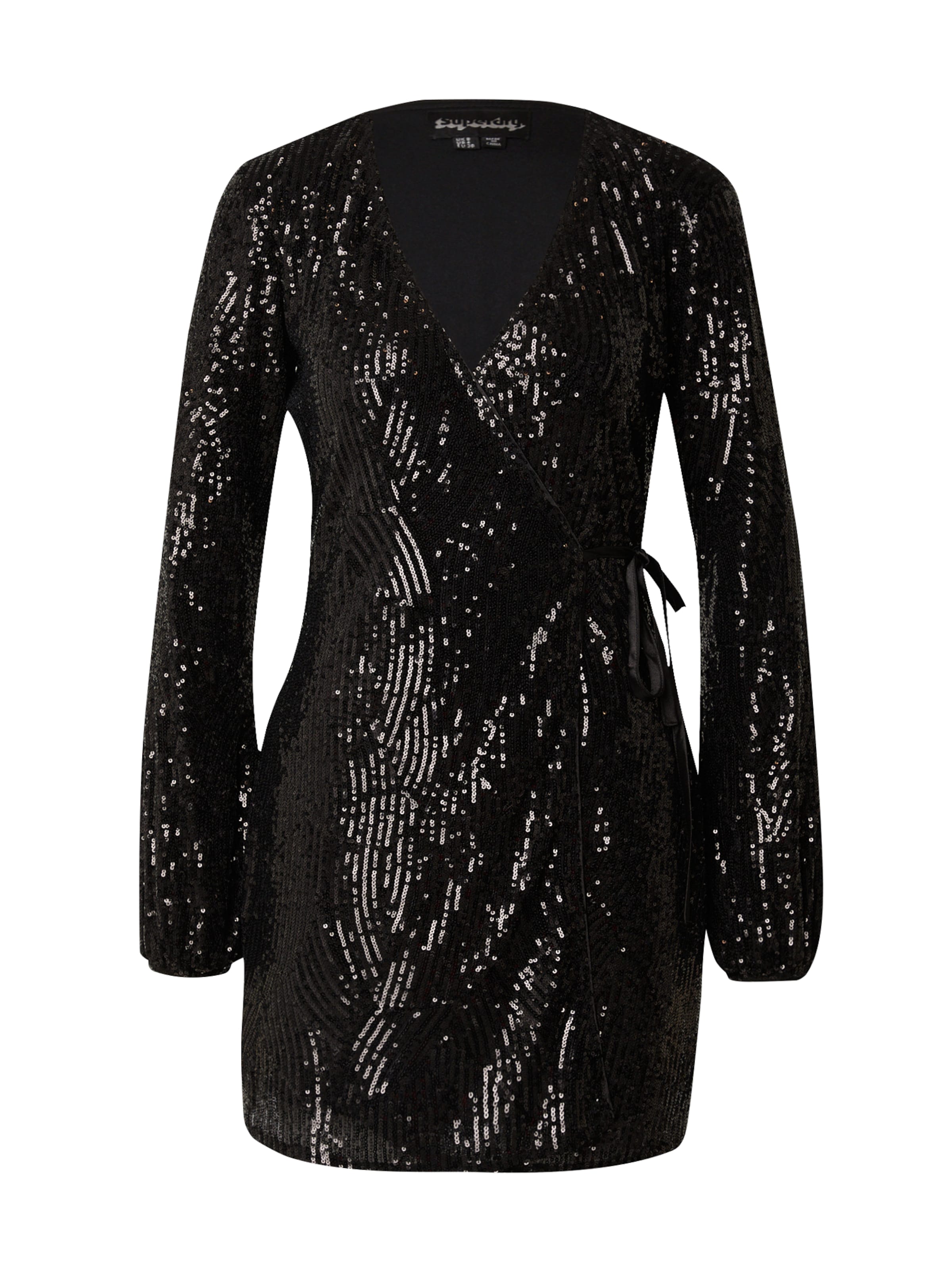 Superdry Mekko värissä musta: etupuoli