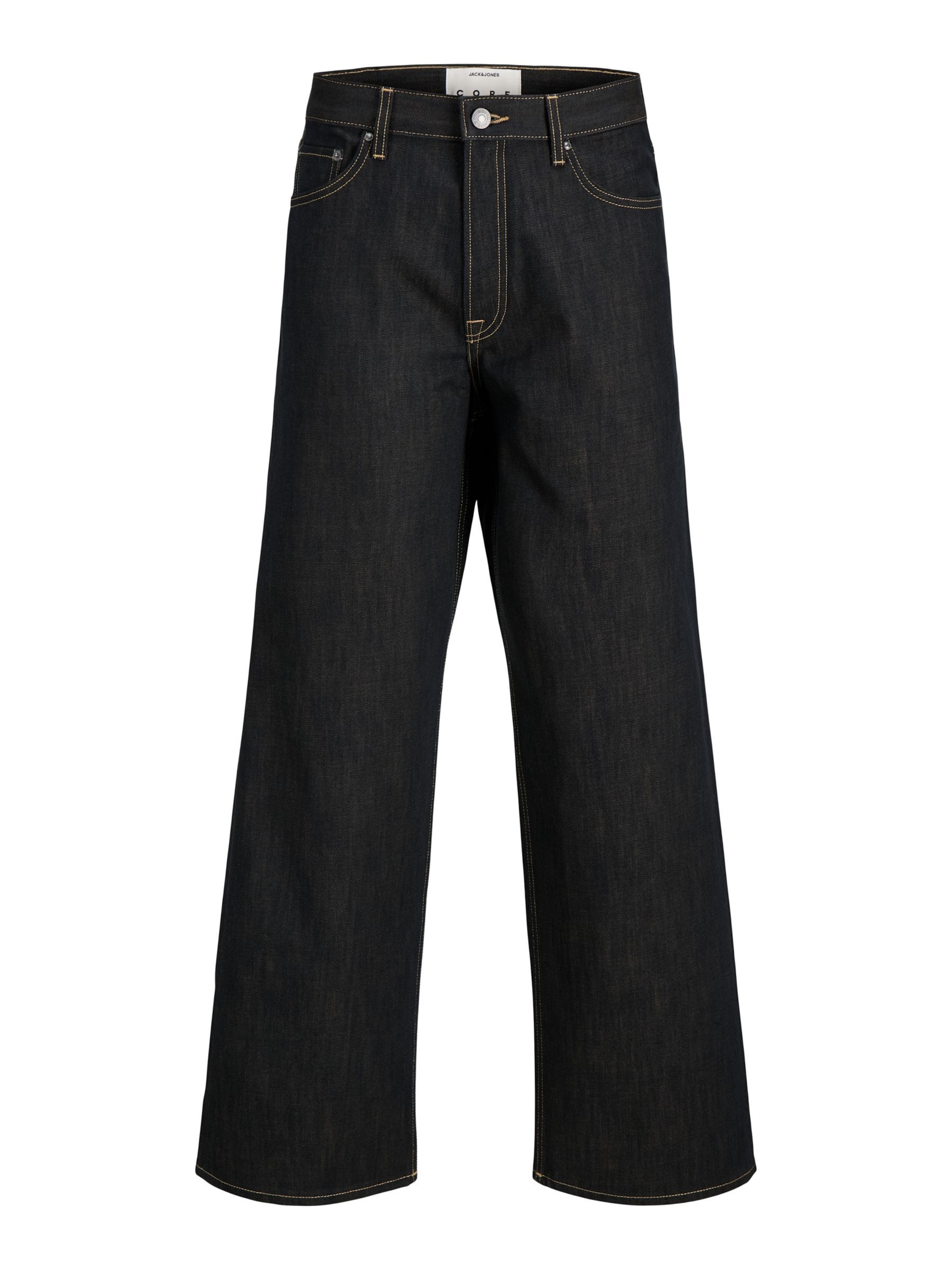 JACK & JONES Wide leg Jeans 'DAVE' in Blue: front