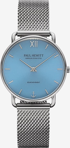Paul Hewitt Analoguhr in Blau: Vorderseite