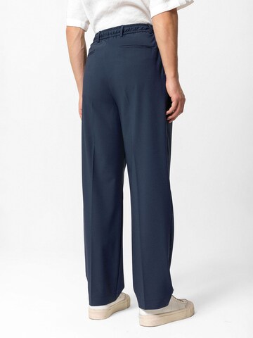 regular Pantaloni con piega frontale 'Mirko' di Antioch in blu