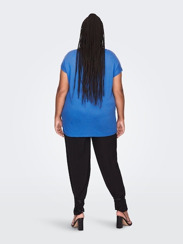 ONLY Carmakoma - Camiseta 'Flake' en azul