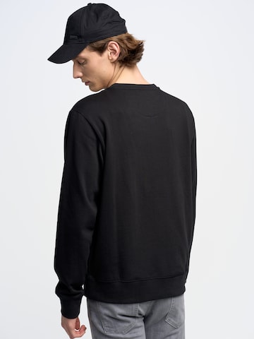 BIG STAR SWEATSHIRT 'ECODORT' in Schwarz