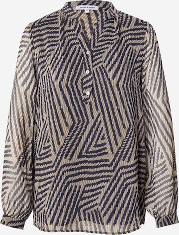 MORE & MOREBluza - plava boja: prednji dio