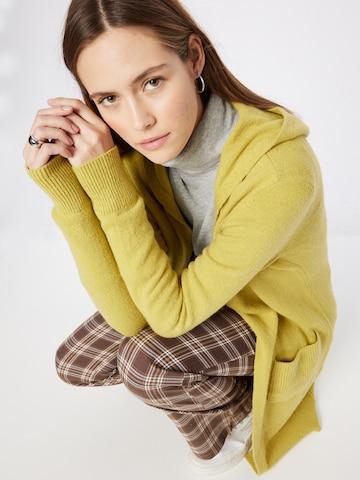 s.Oliver Knit cardigan in Yellow