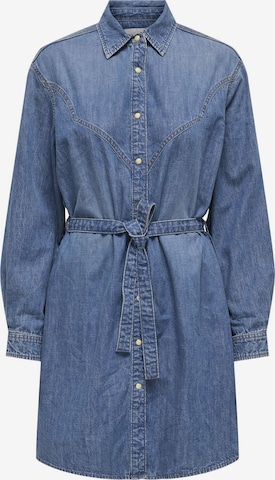 ONLY - Vestido camisero 'ONLGillo' en azul: frente