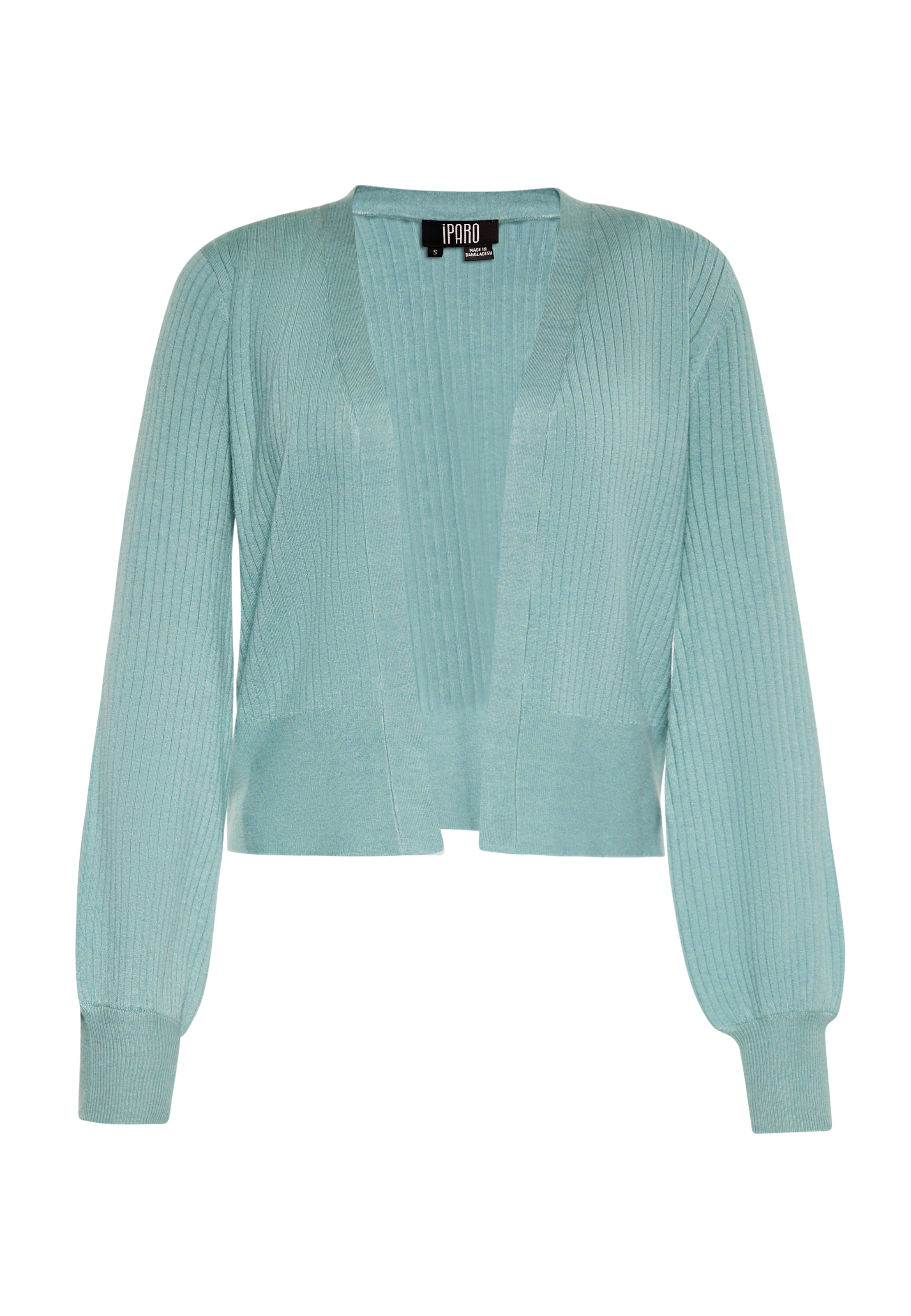 IPARO Strickjacke in Blau: Vorderseite