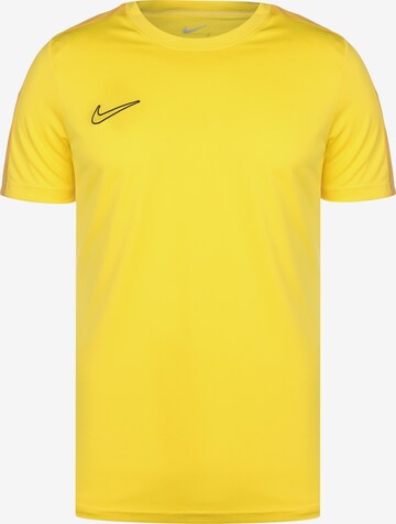 NIKE Functioneel shirt 'Academy 23' in Geel: voorkant