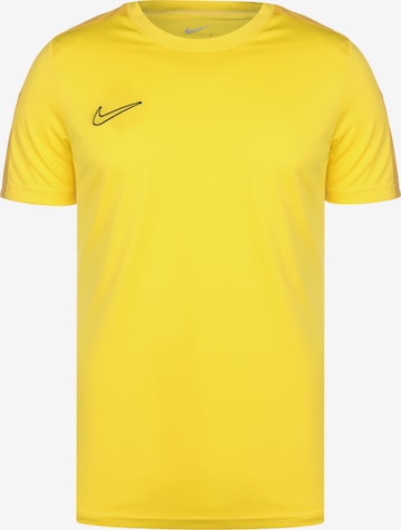 T-Shirt fonctionnel 'Academy 23' NIKE en jaune : devant