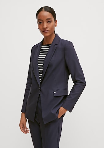 Blazer COMMA en bleu : devant