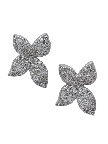 AVANT-GARDE PARIS Øreringe 'Evanté' i sølv: forside