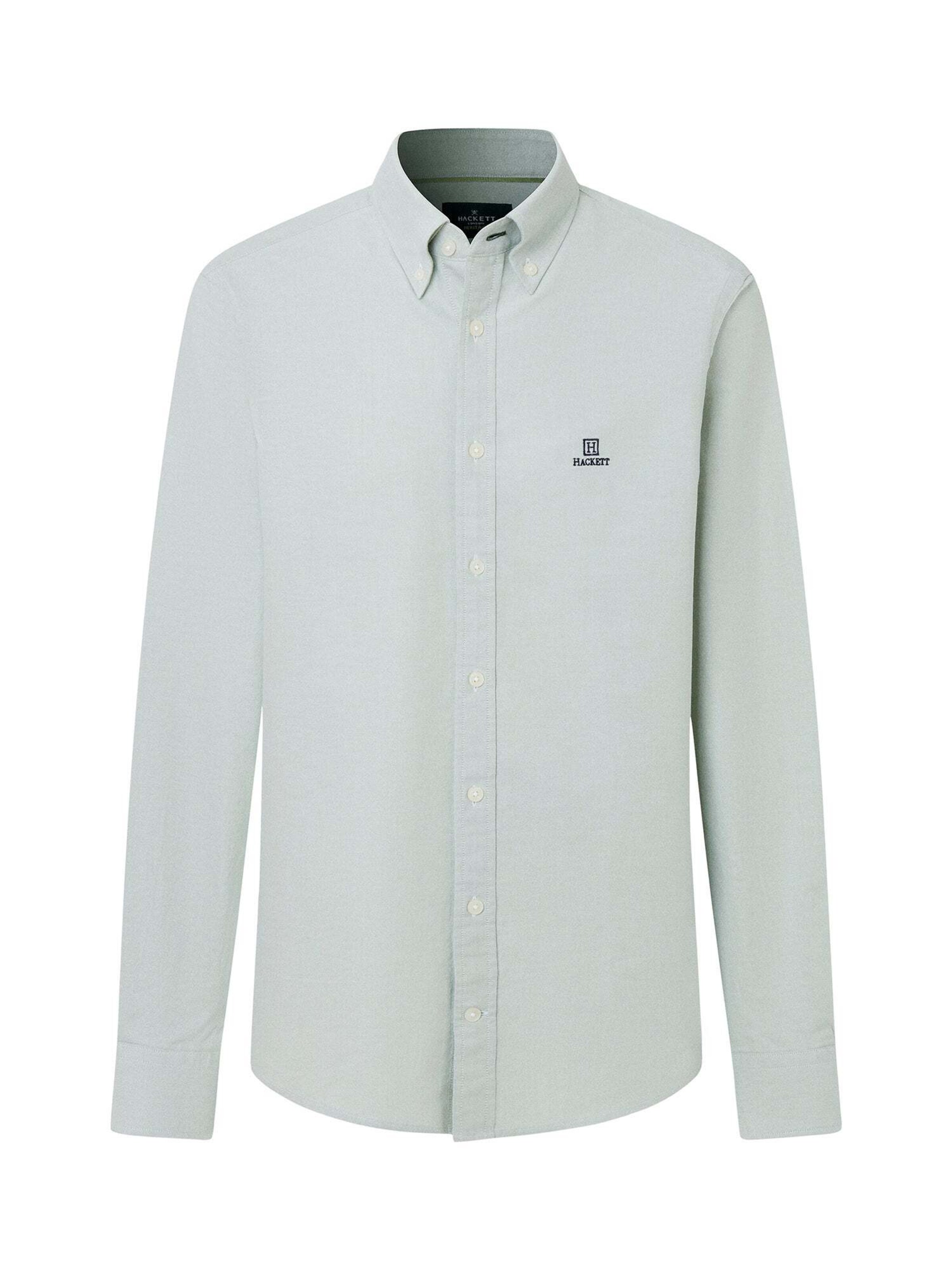 Regular fit Camicia di Hackett London in verde: frontale