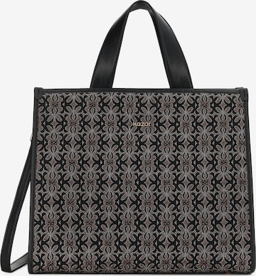 Kazar Handtasche in Schwarz: Vorderseite