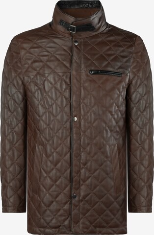 Giorgio di Mare Between-Season Jacket in Brown