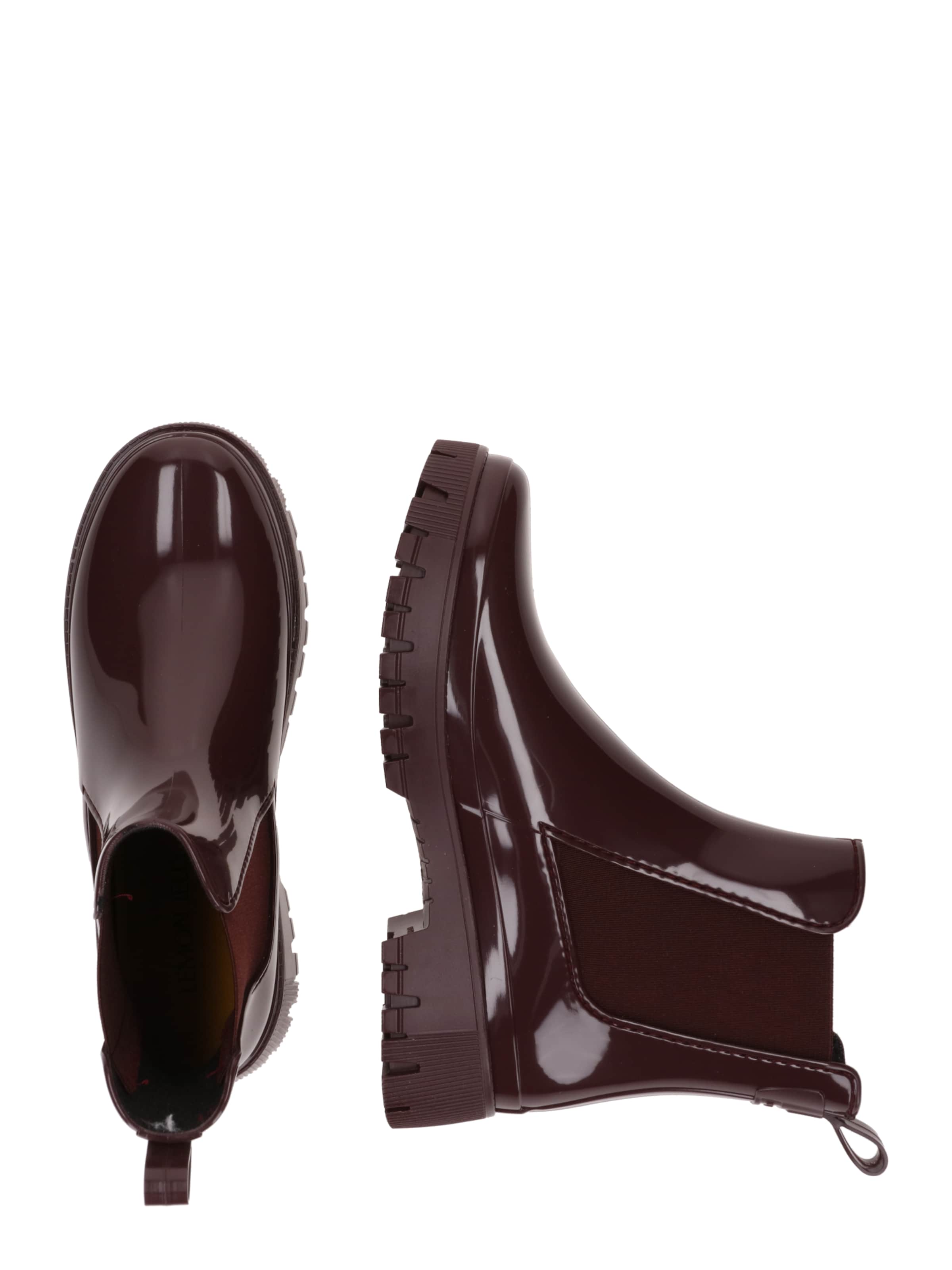 LEMON JELLY Rubber Boots in Red