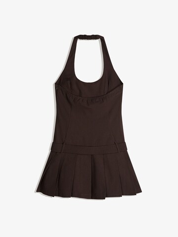 Bershka Dress in Brown