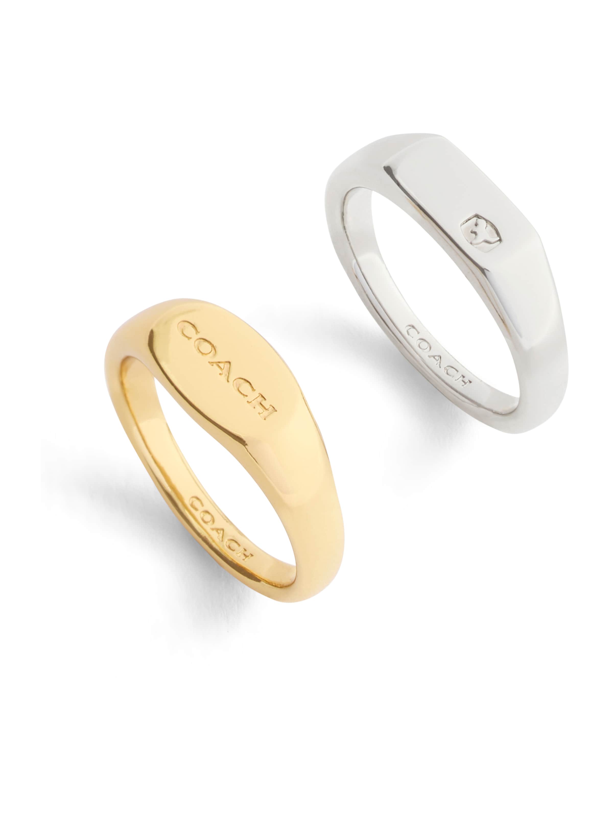 Anello COACH di colore oro, Visualizzazione prodotti