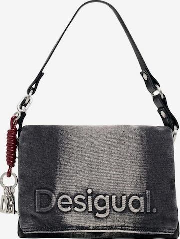 Desigual - Bolso de hombro 'BAG_HALF LOGO D 26WAXD08' en negro: frente