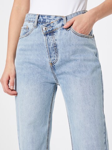 Edikted Loosefit Jeans i blå