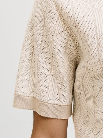Jack & Jones Premium Sweater 'JPRBLublake' in Beige