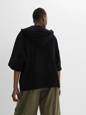 bonprix Sweatjacke in Schwarz
