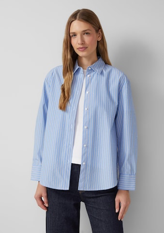 Chemisier s.Oliver en bleu : devant