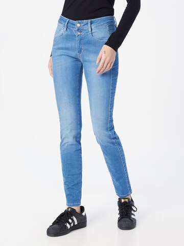 Skinny Jeans 'SANA' de la Gang pe albastru: față