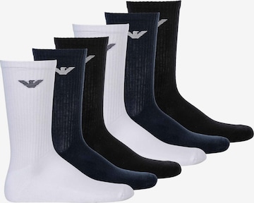 Emporio Armani Athletic Socks in Mixed colors: front