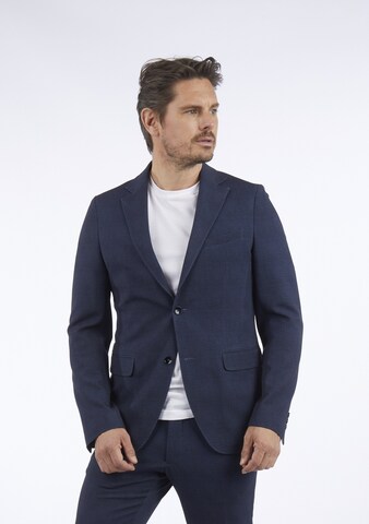 HECHTER PARIS Slim Fit Sakko 'X-Tension' in Blau: predná strana