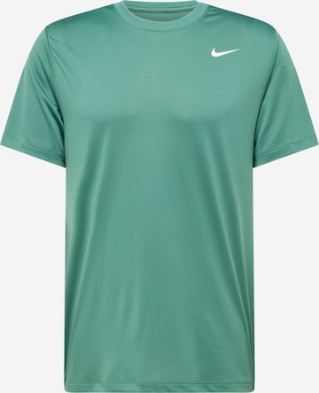NIKE Funkcionalna majica | zelena barva: sprednja stran