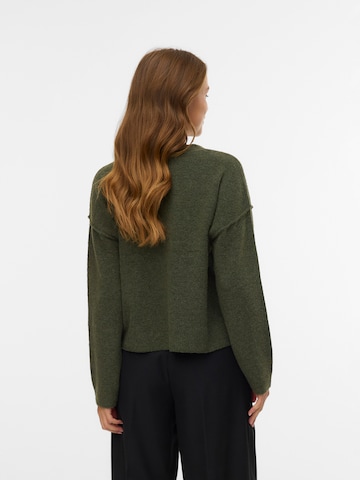 VERO MODA Пуловер 'VMBESTI' в зелено