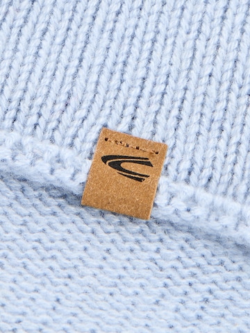 CAMEL ACTIVE Strickbeanie aus Kaschmir in Blau