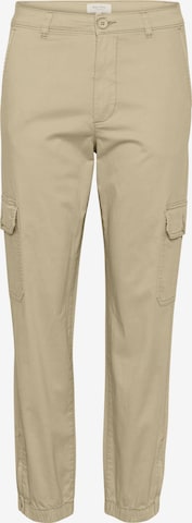 Effilé Pantalon cargo 'Sevens' Part Two en beige : devant