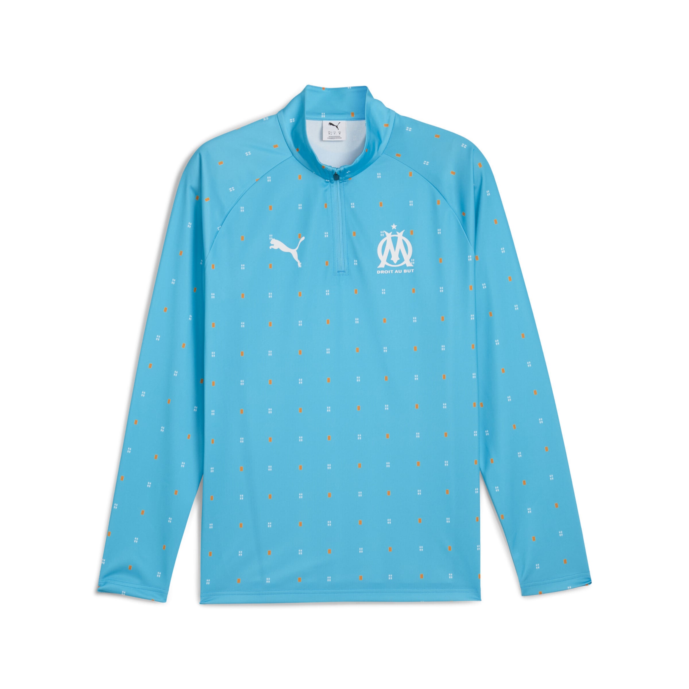 PUMA Funktionsshirt 'Olympique de Marseille Pre-match' in Blau: Vorderseite