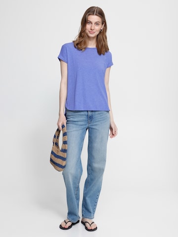 ICHI Póló 'IHRebel' - kék: elől