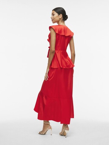 VILA Kleid in Rot
