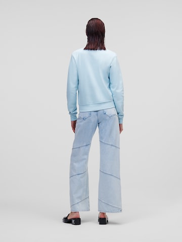 Karl Lagerfeld Sweatshirt 'Ikonik 2.0' in Blau