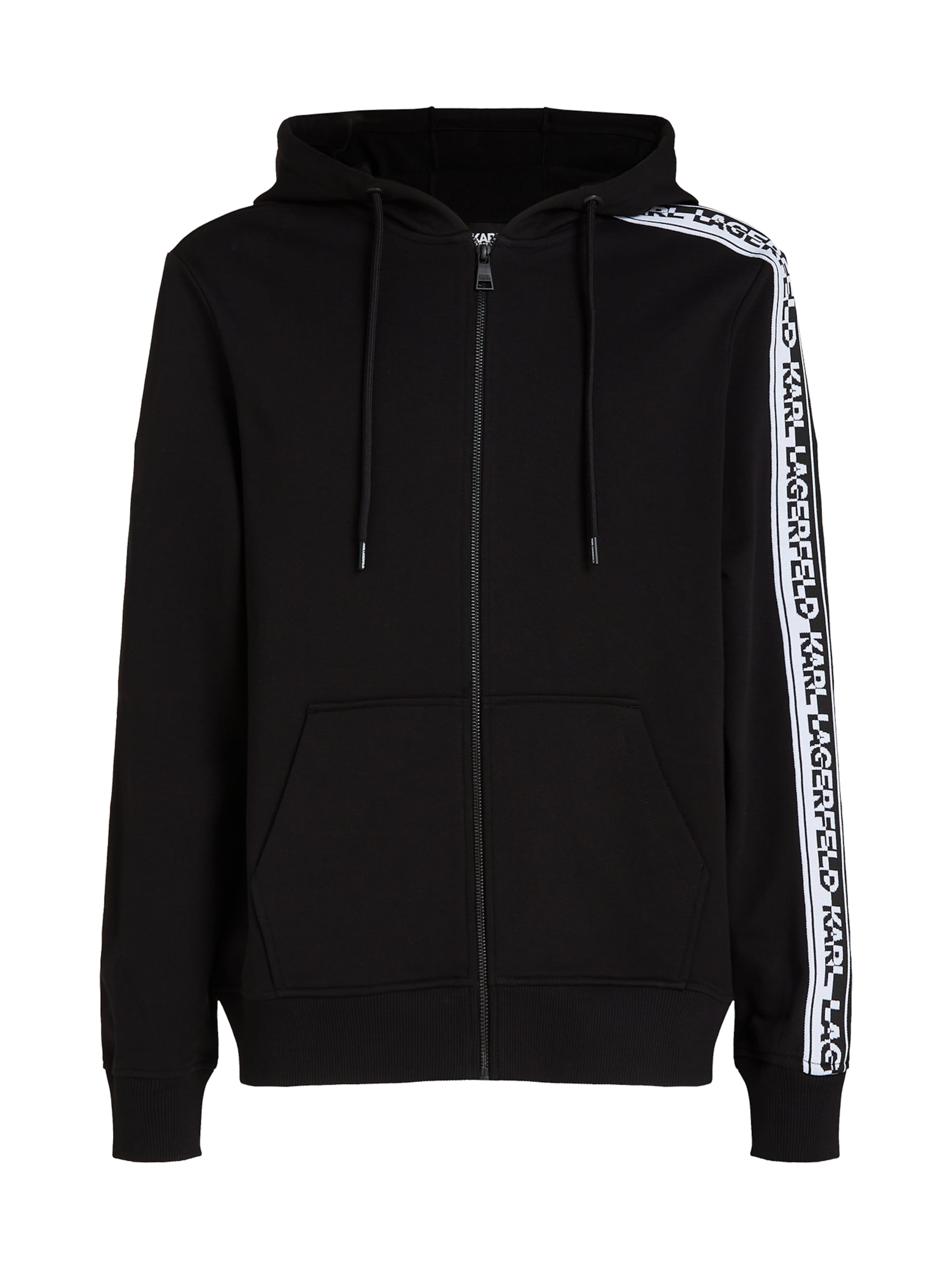 Karl Lagerfeld Μπλούζα φούτερ σε μαύρο: μπροστά