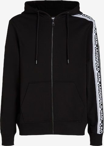 Karl Lagerfeld - Sudadera en negro: frente