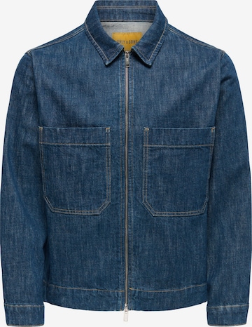 Only & Sons Between-Season Jacket 'ONSCassel' in Blue: front