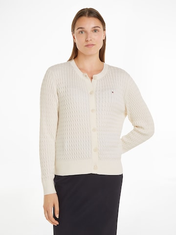balta TOMMY HILFIGER Kardiganas: priekis