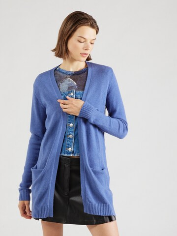 Cardigan 'VIRil' VILA en bleu : devant