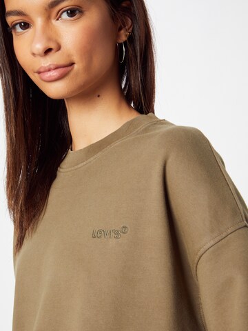 LEVI'S ® Sweatshirt 'Levi’s® Women's WFH Sweatshirt' in Groen