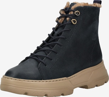 Bottines à lacets Paul Green en bleu : devant