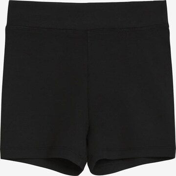Bershka Skinny Kalhoty – černá: přední strana